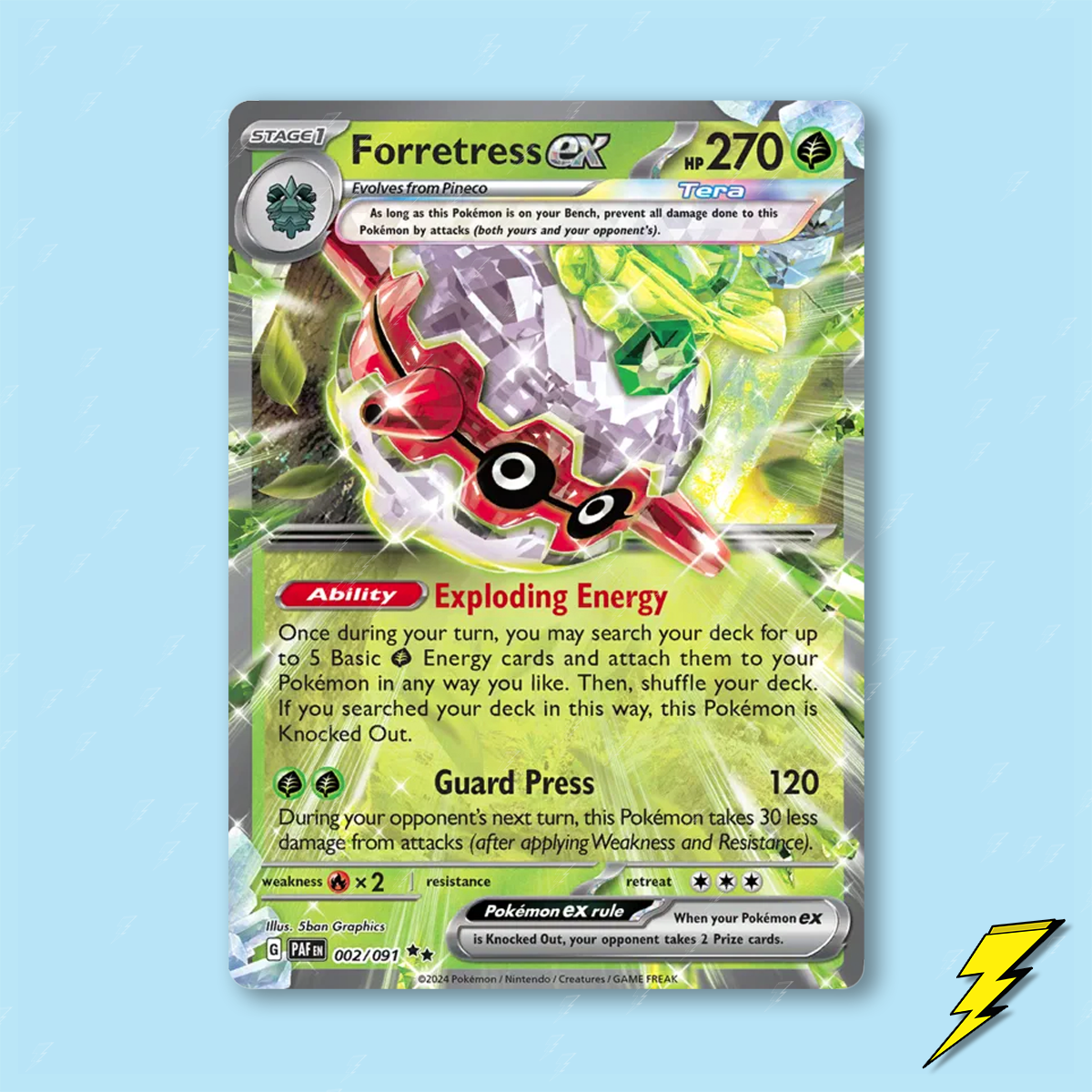Forretress ex - 002/091
