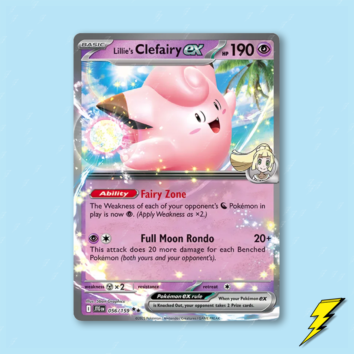 Lillie's Clefairy ex - 56/191