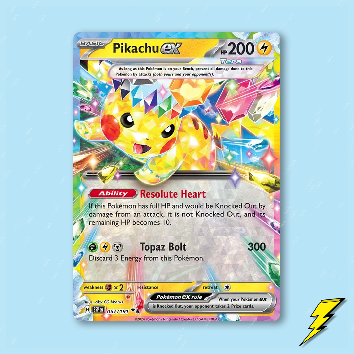 Pikachu ex - 57/191