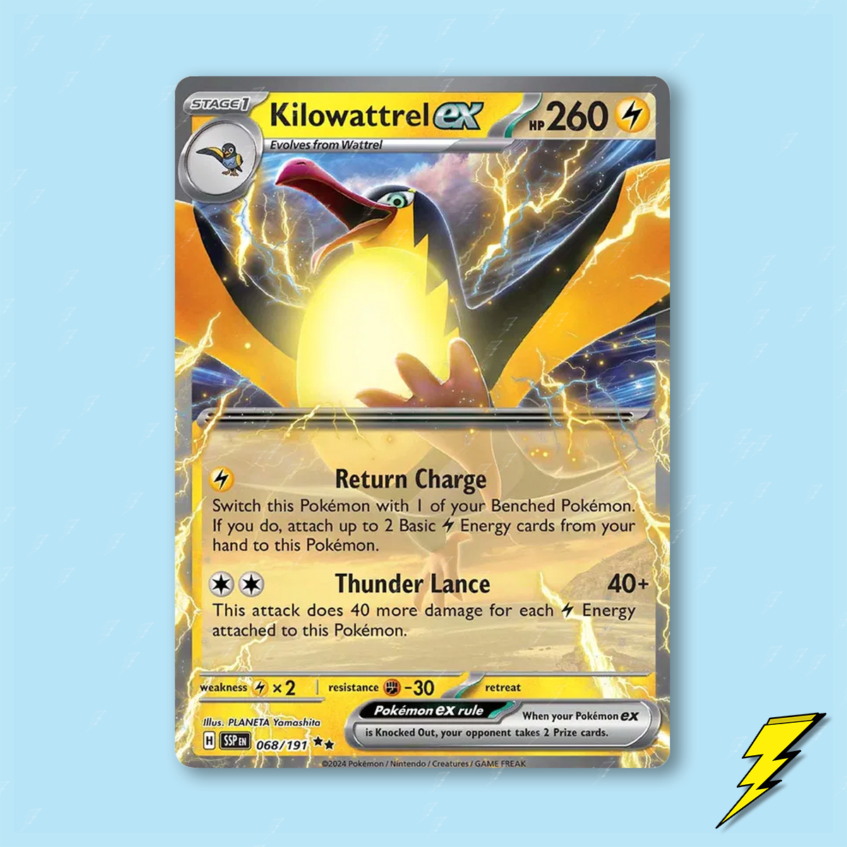 Kilowattrel ex - 68/191