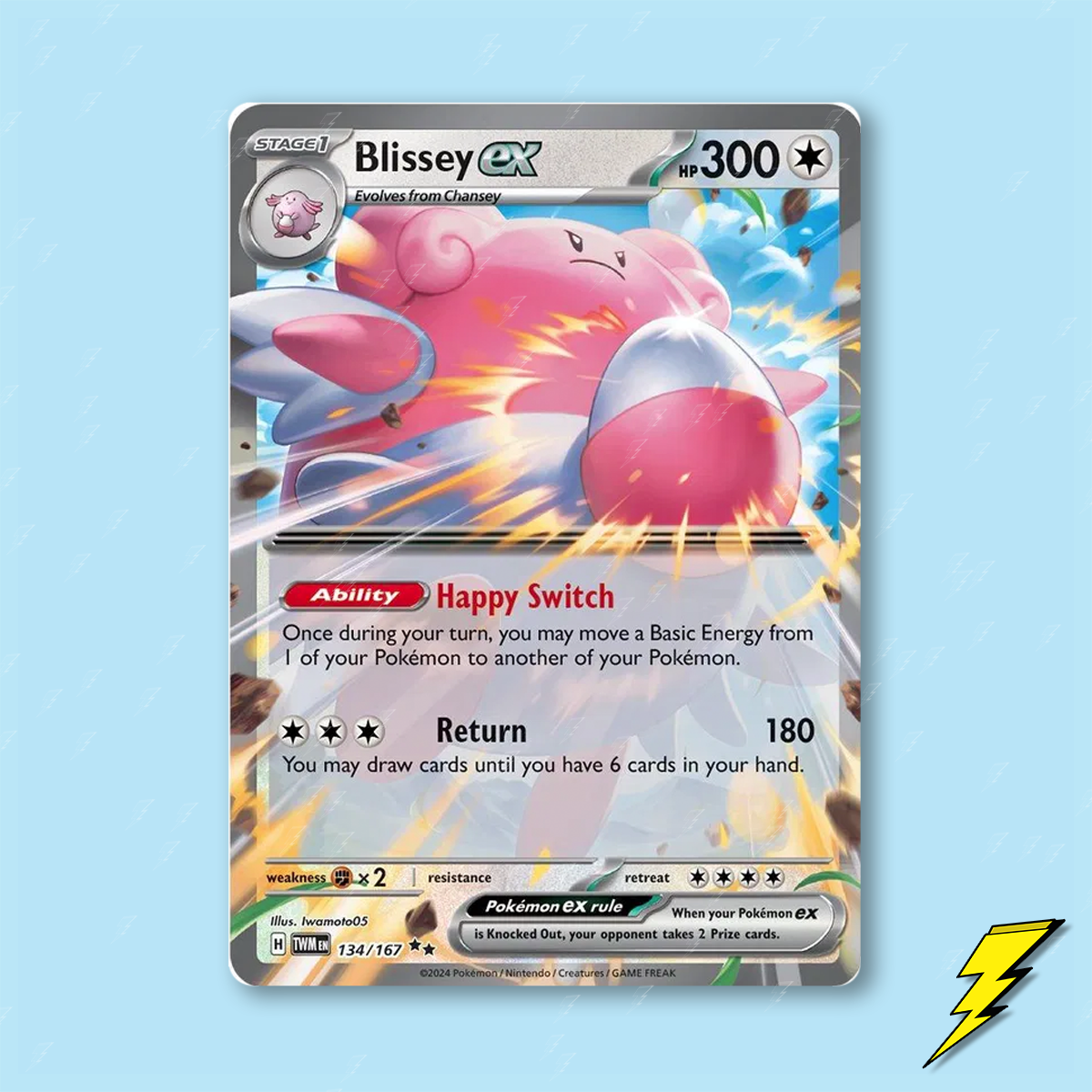 Blissey ex - 134/167