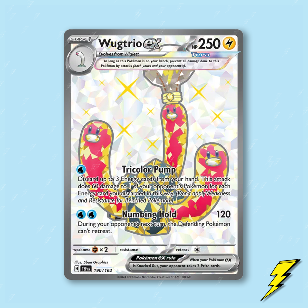 Wugtrio ex - 190/162