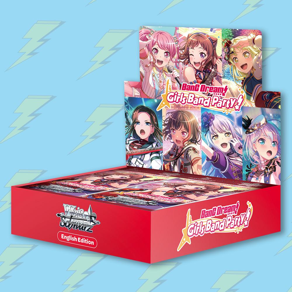 BanG Dream Girls Band Party 5th Anniversary Booster Box - English Weis Thunderbolt Cards BanG Dream Girls Band Party 5th Anniversary Booster Box - English Weis Thunderbolt Cards