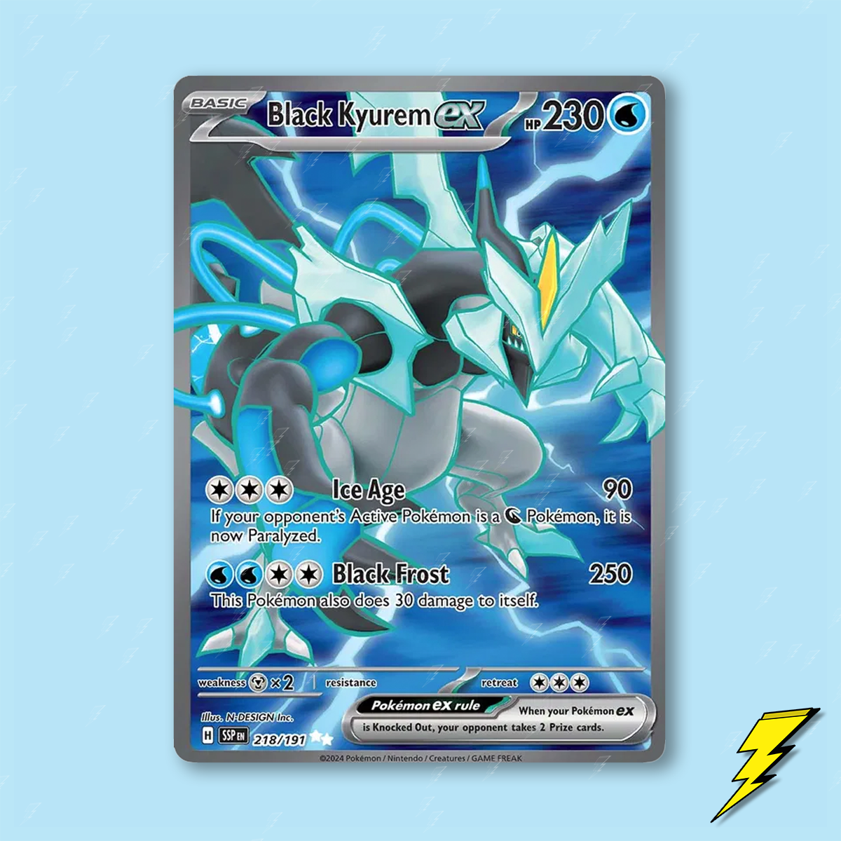 Black Kyurem ex - 218/191