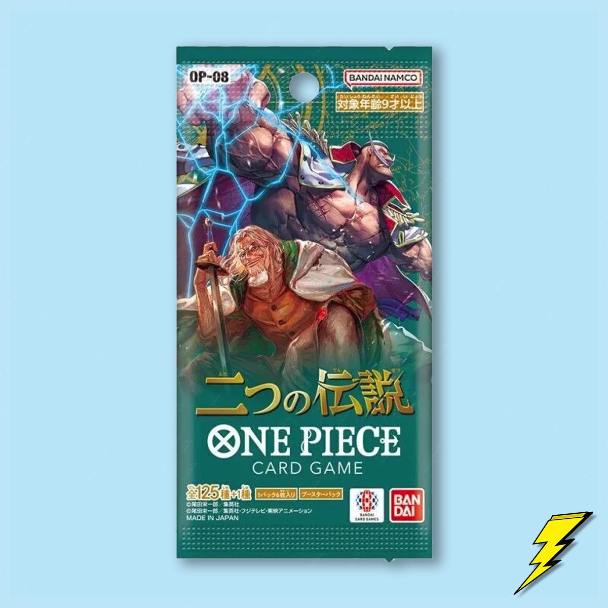 Two Legends (OP-08) - Japanese - One Piece Booster Pack
