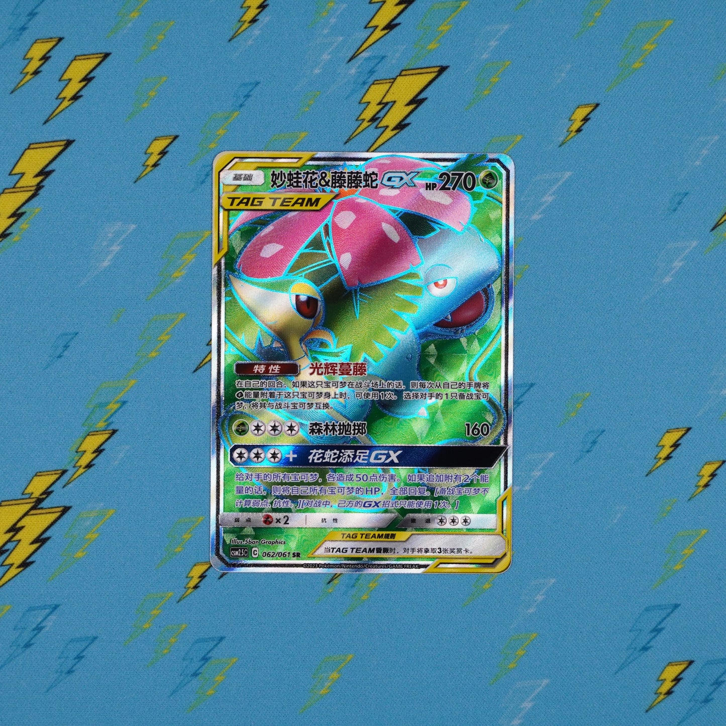 Venusaur & Snivy GX - 062/061 - csm2.5C