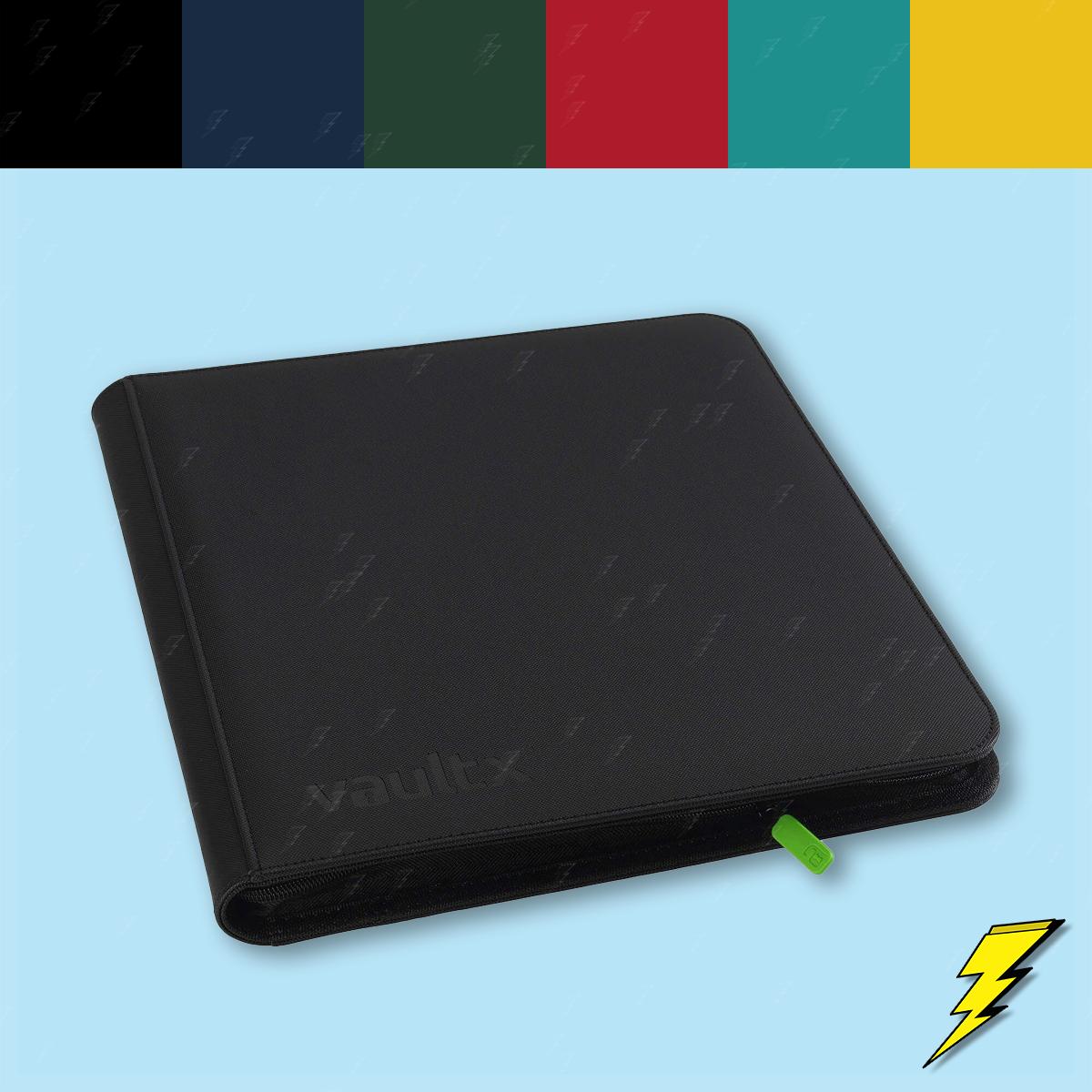 VaultX - 12-Pocket XL Exo-Tec Zip Binder for Trading Cards