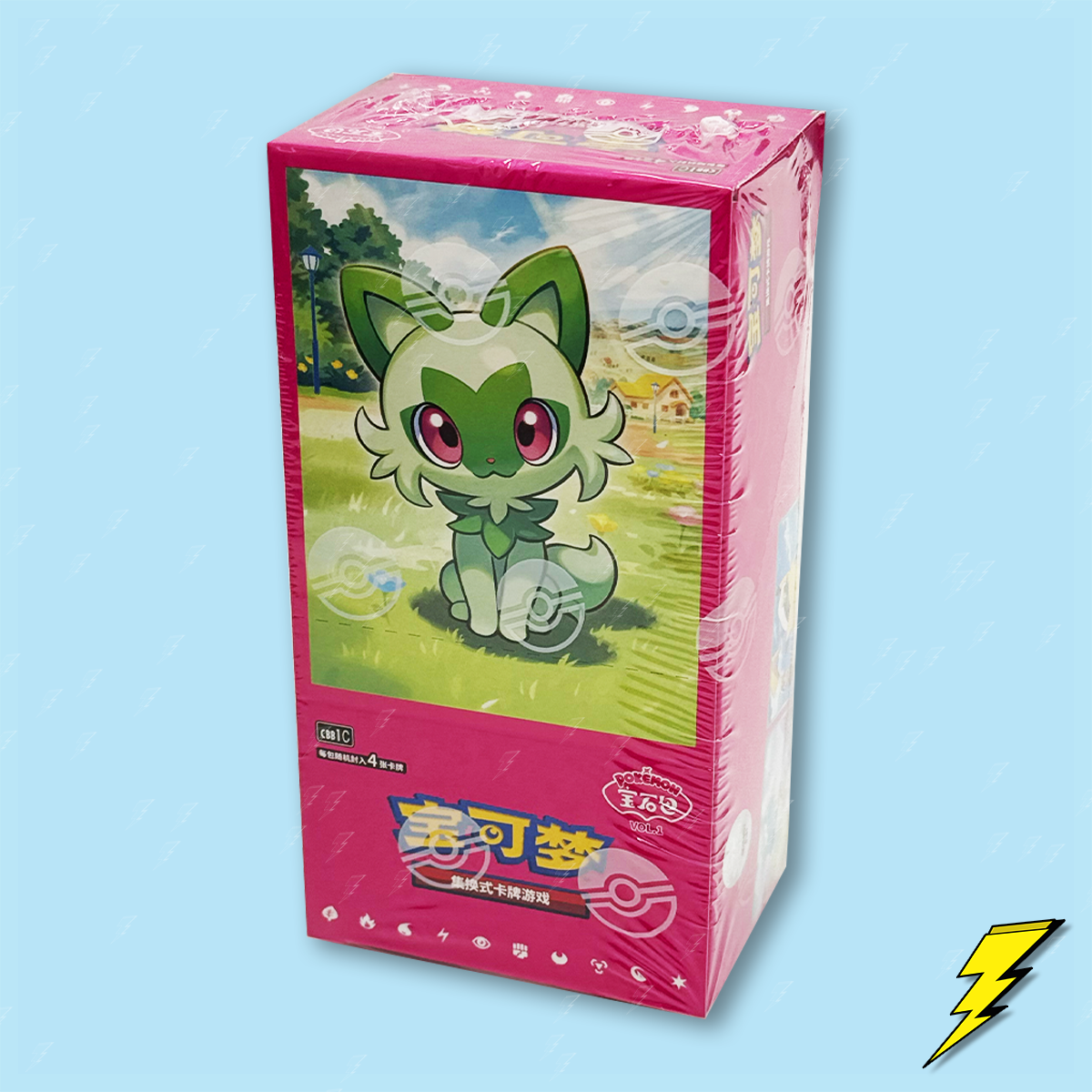 Gem Pack 1 Booster Box - Simplified Chinese Pokemon