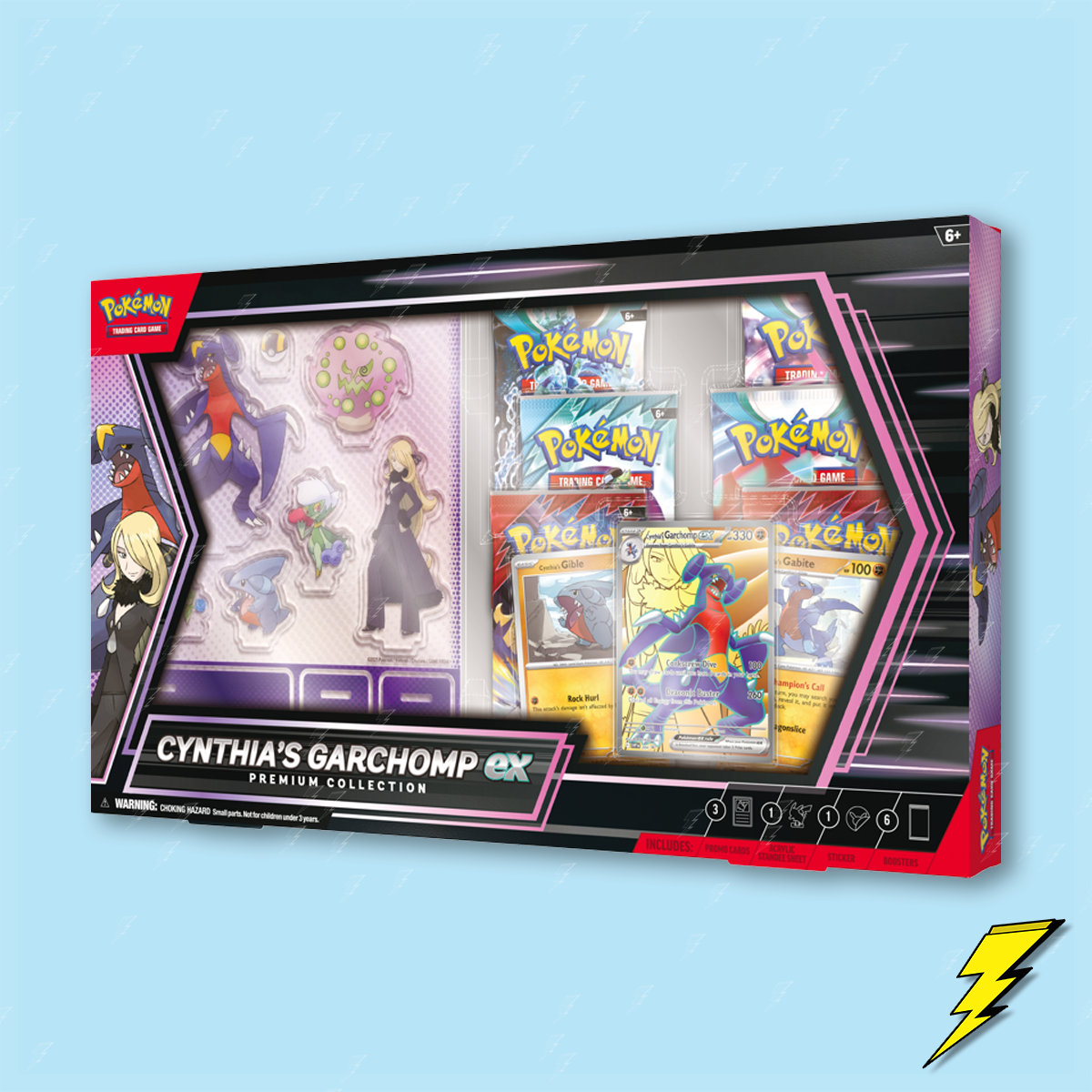 cynthia booster box Cynthia's Garchomp Premium Collection Box