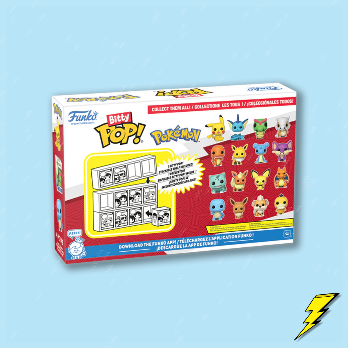 Pokemon Pikachu Series 1 - Funko Bitty Pop