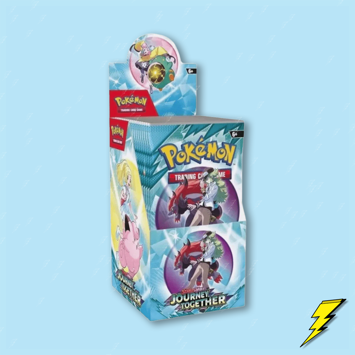 Pokemon Adventures Box Set Pokemon TCG: Journey Together Sealed Half Booster Box - 18 Packs, 180 Cards, FREE Tracked 24 Shipping Half Booster Box 18 Packs Pokemon Adventures Box Set Pokemon TCG: Journey Together Sealed Half Booster Box - 18 Packs, 180 Cards, FREE Tracked 24 Shipping Half Booster Box 18 Packs