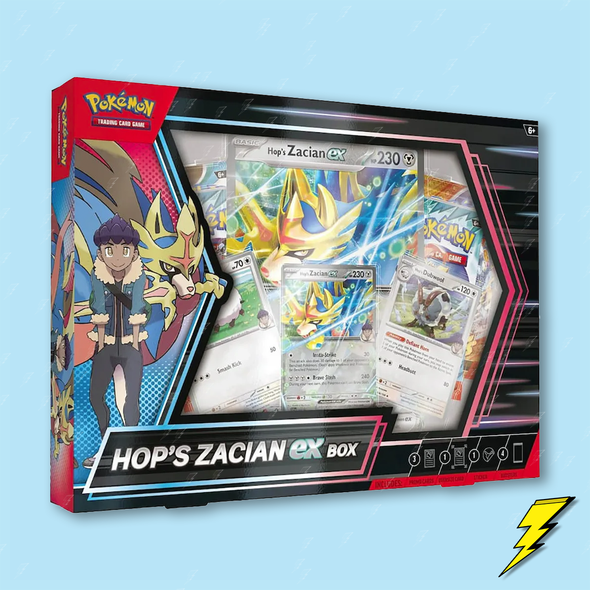 Hop's Zacian ex Collection Box
