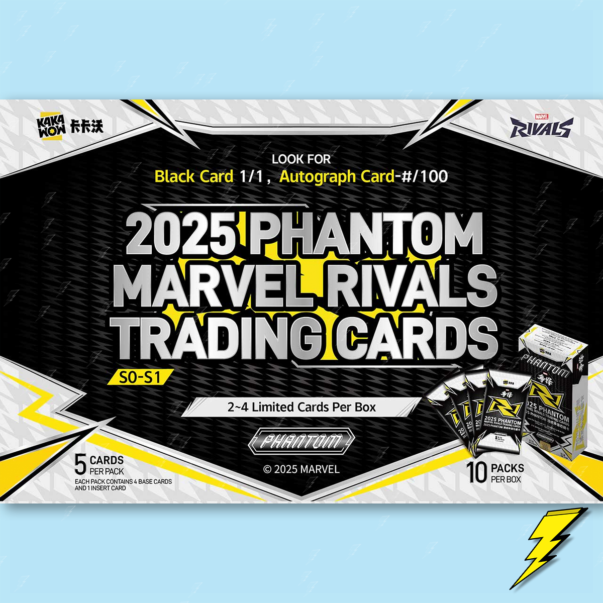 Marvel Rivals Phantom Booster Box - Kakawow Trading Cards