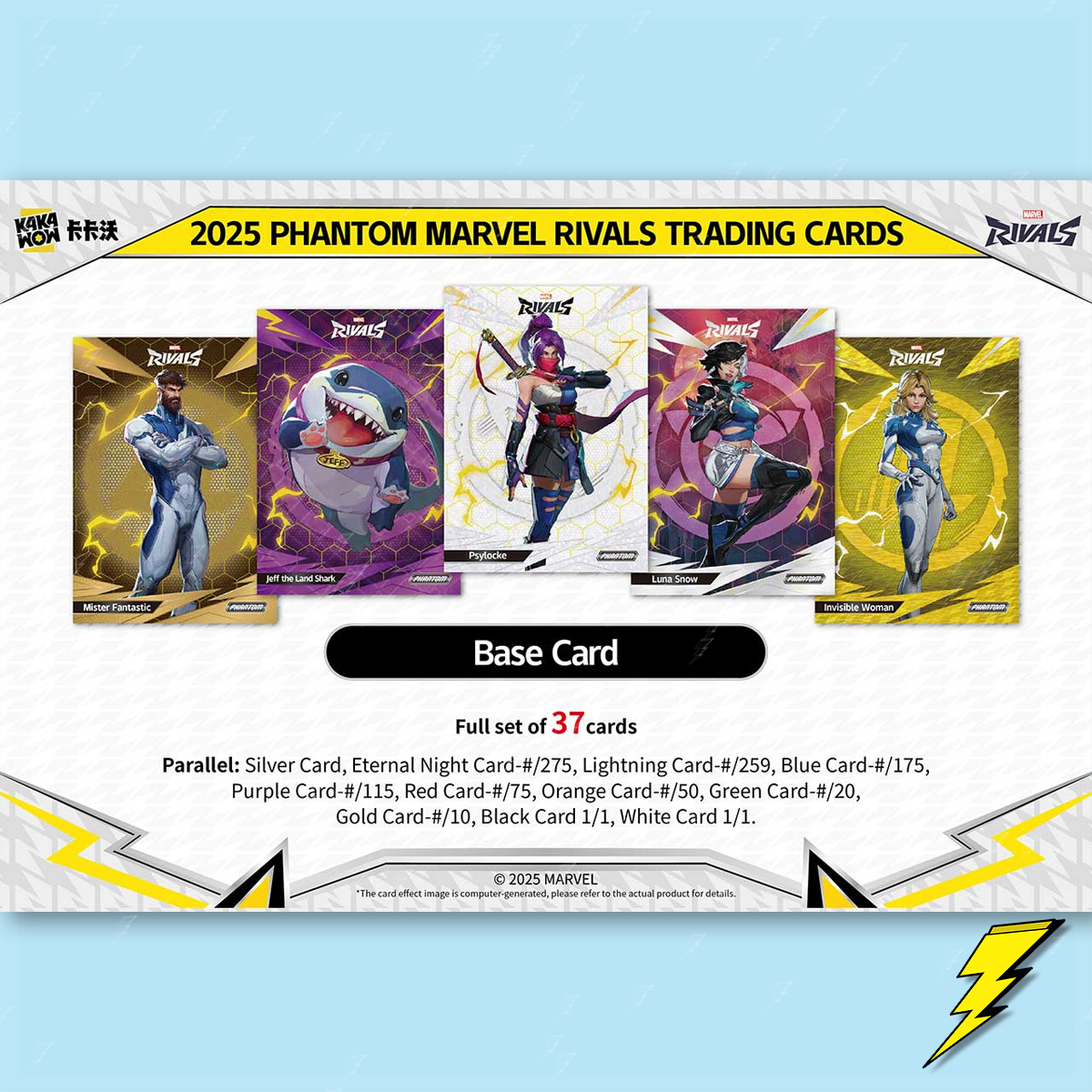 Marvel Rivals Phantom Booster Box - Kakawow Trading Cards