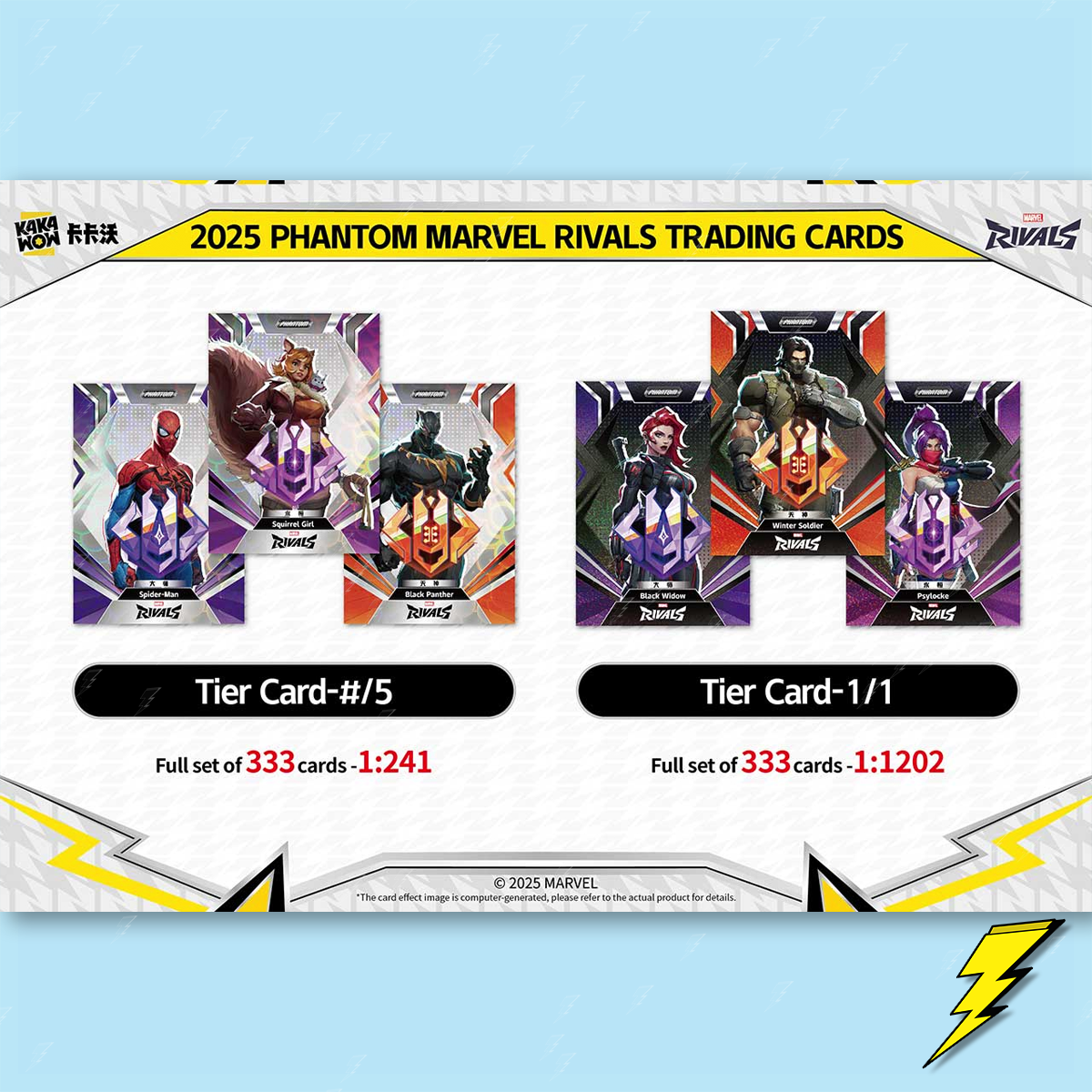 Marvel Rivals Phantom Booster Box - Kakawow Trading Cards