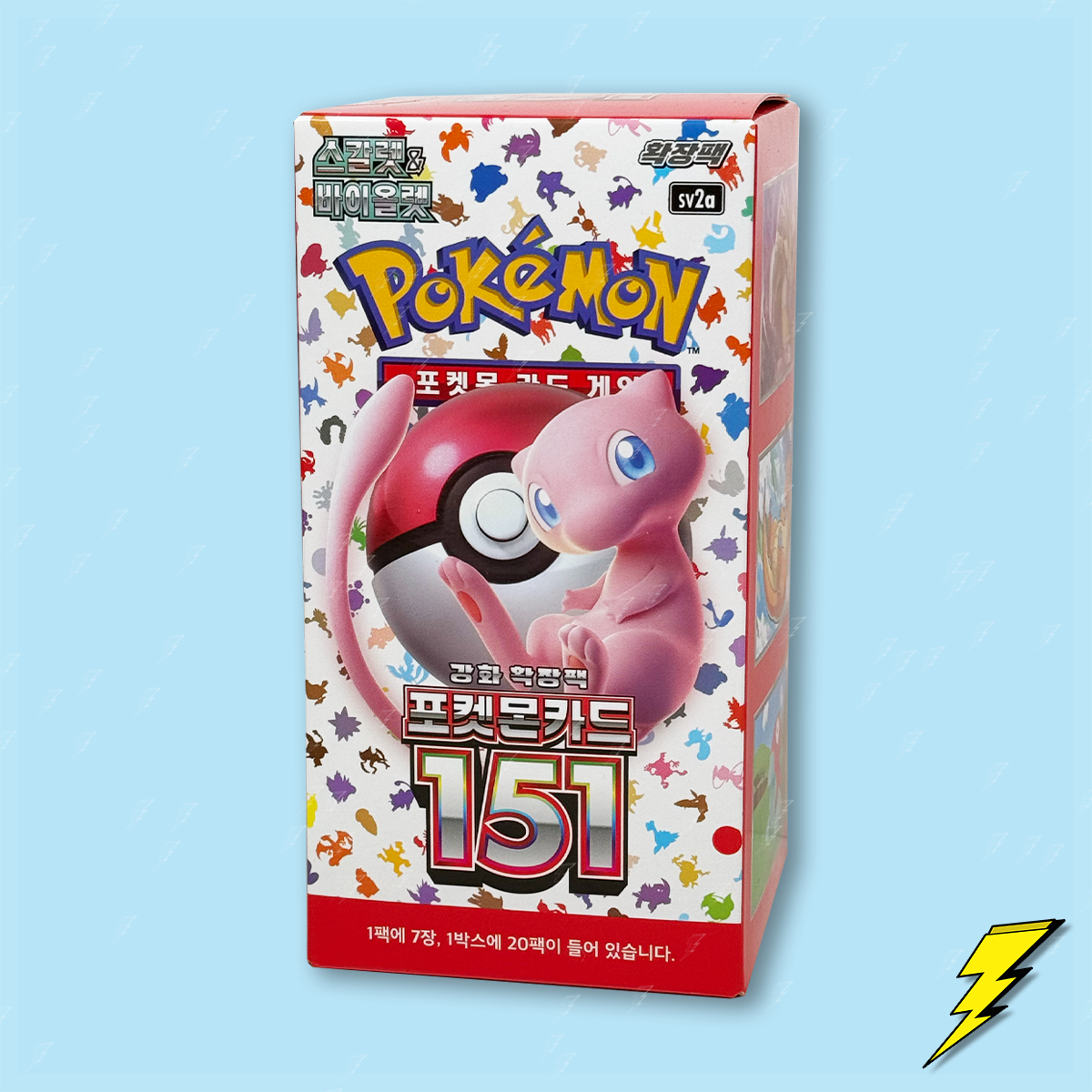Korean Pokemon 151 (sv2a) Booster Box