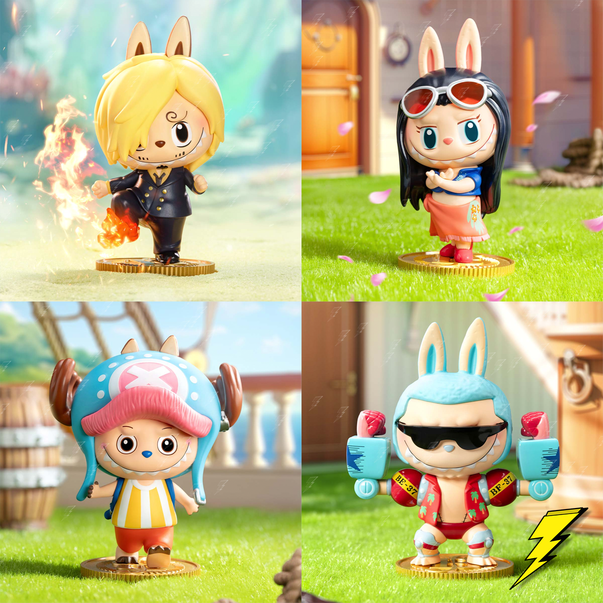 One Piece x Labubu - POPMART - Blind Box