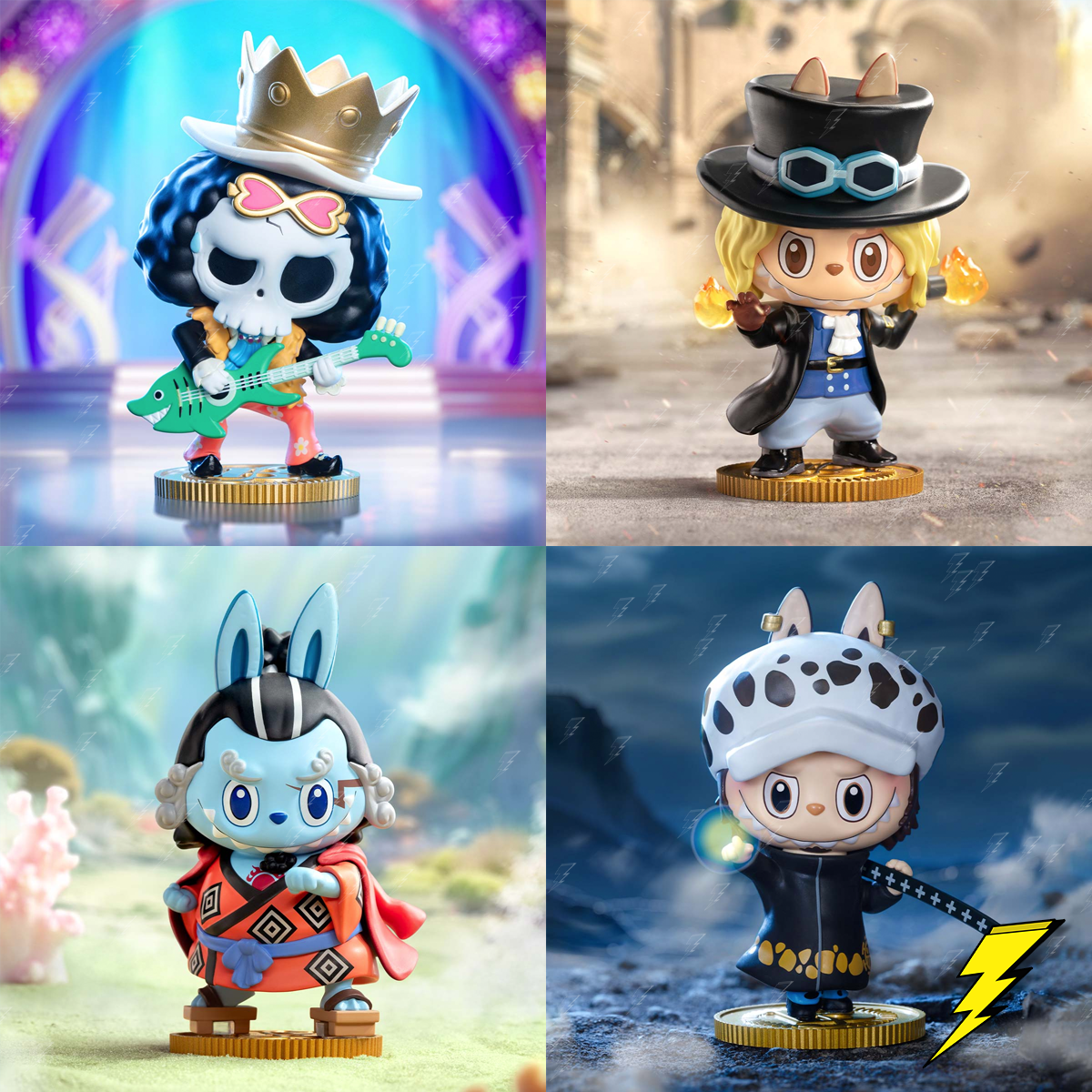 One Piece x Labubu - POPMART - Blind Box