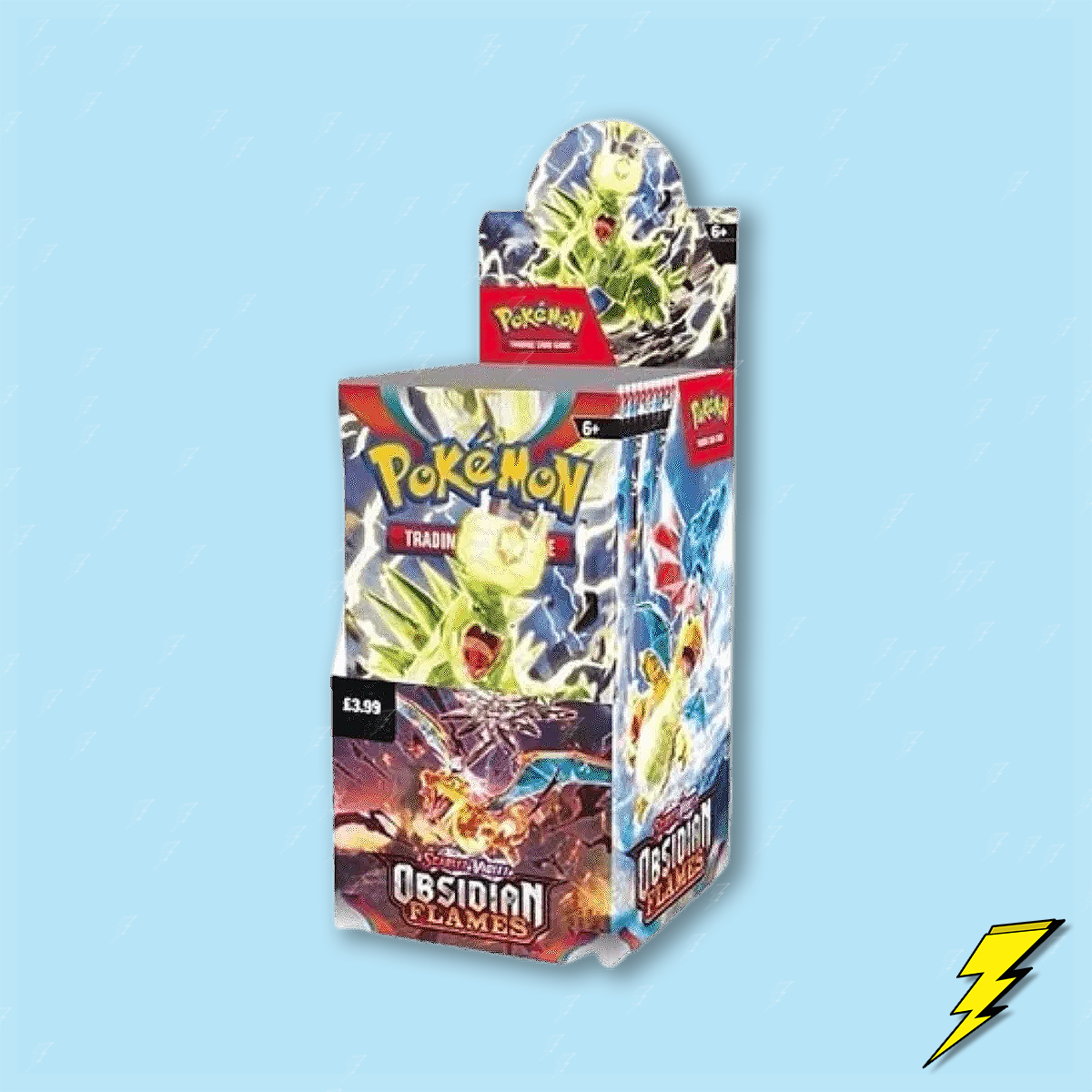 Obsidian Flames - Half Booster Box (18 Packs)
