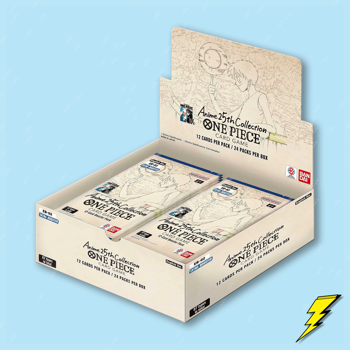 Anime 25th Collection (EB-02) - One Piece Booster Box (24 Packs)