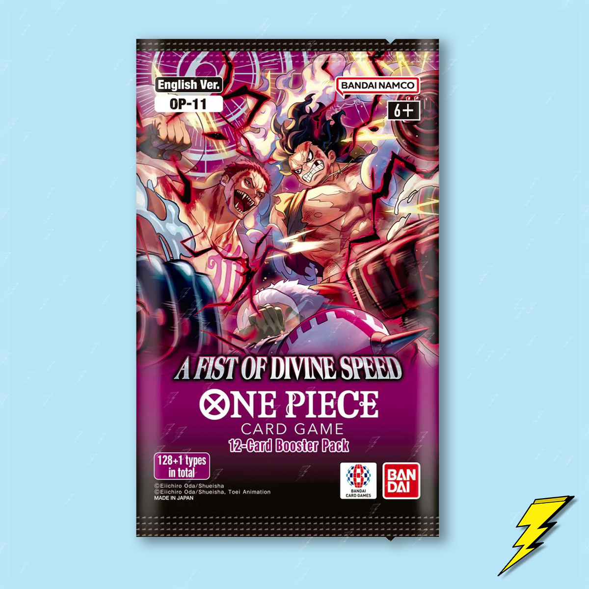A Fist of Divine Speed (OP-11) - One Piece Booster Pack Thunderbolt Cards A Fist of Divine Speed (OP-11) - One Piece Booster Pack Thunderbolt Cards