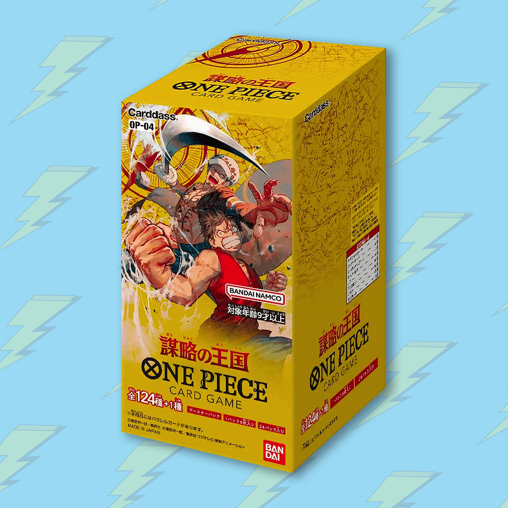 Kingdoms of Intrigue (OP-04) - Japanese - One Piece Booster Box Kingdoms of Intrigue (OP-04) - Japanese - One Piece Booster Box