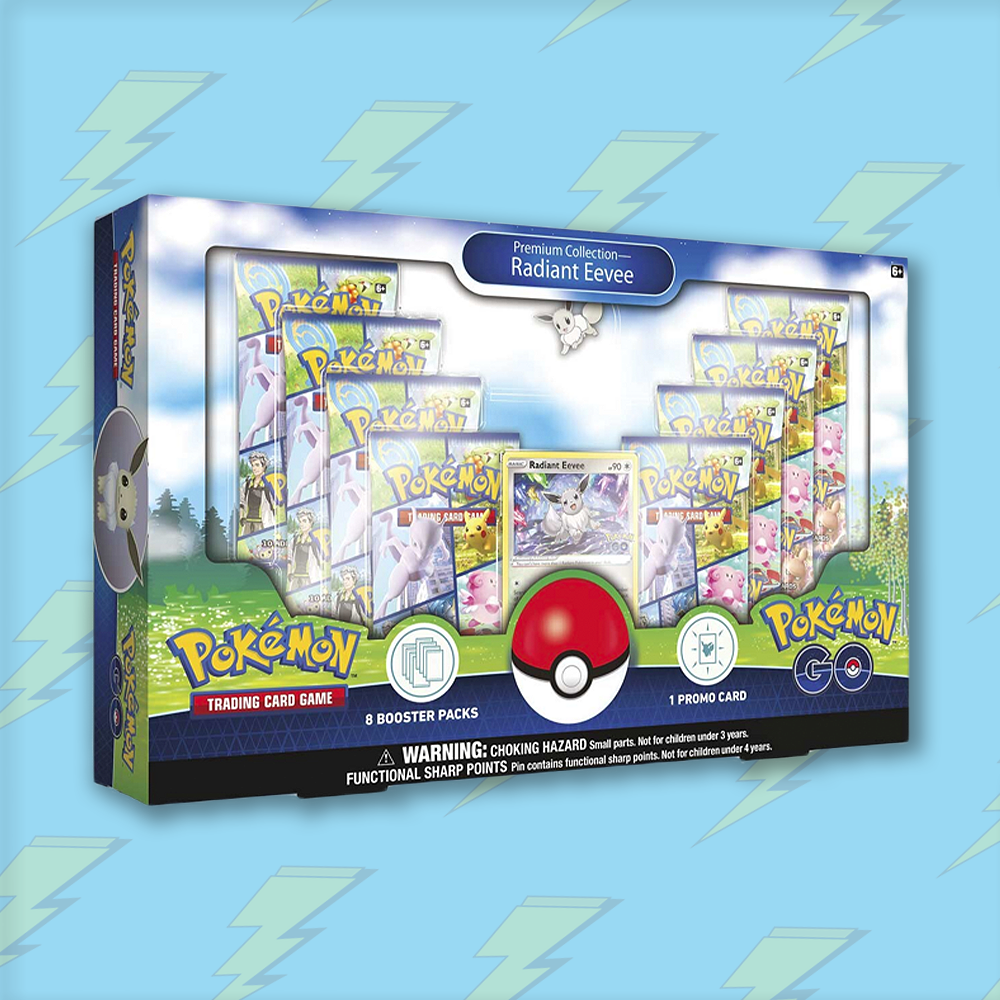 Pokemon GO - Radiant Eevee Collection Box – Thunderbolt Cards