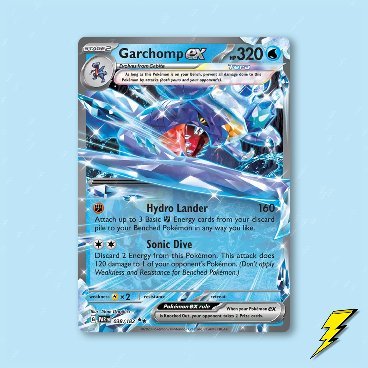 Garchomp ex - 038/182
