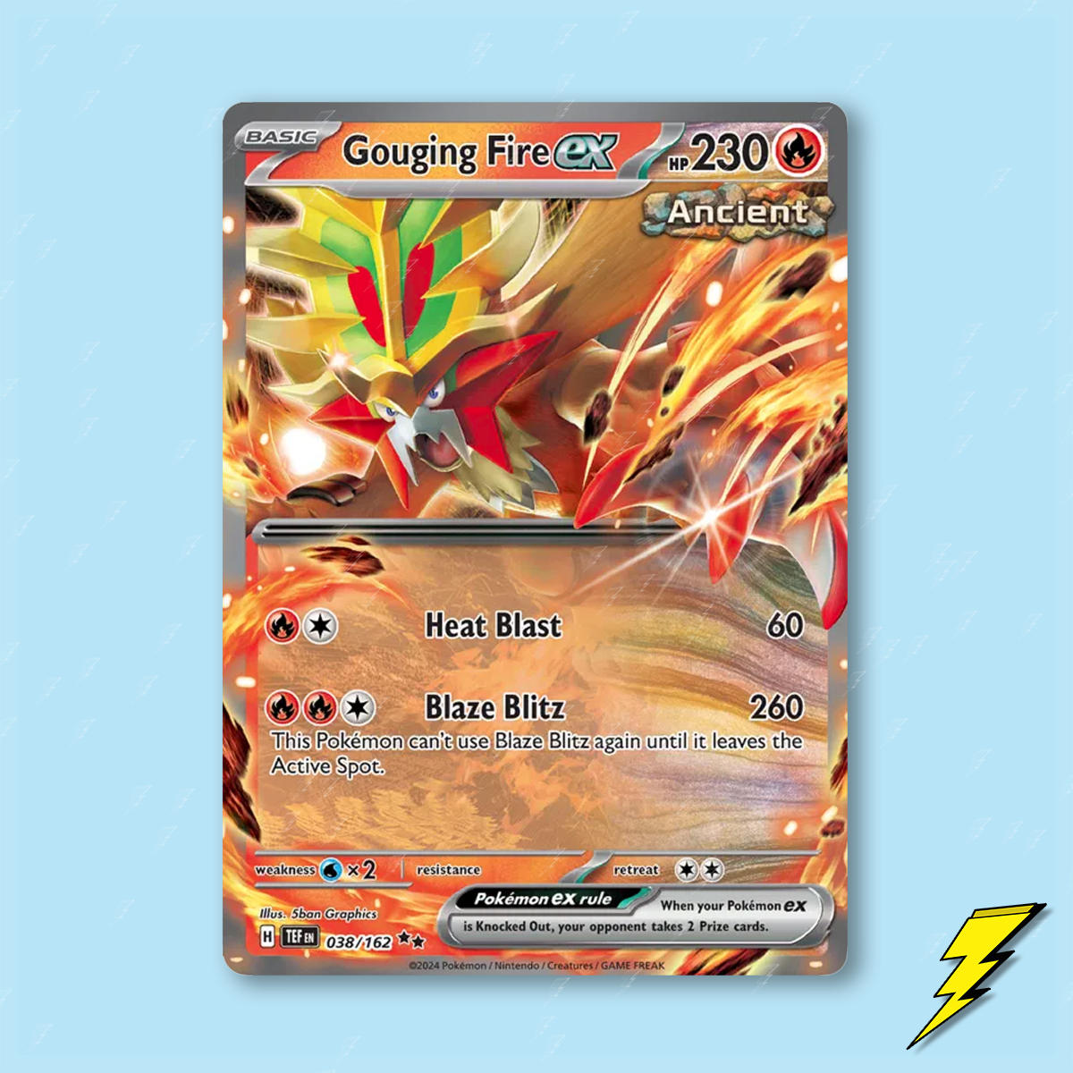 Gouging Fire ex - 038/162