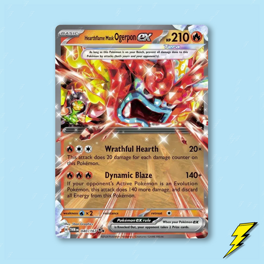 Hearthflame Mask Ogerpon ex - 40/167
