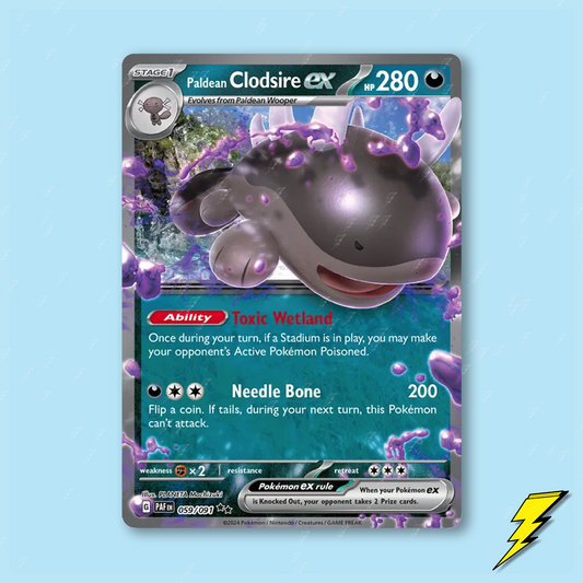 Paldean Clodsire ex - 059/091