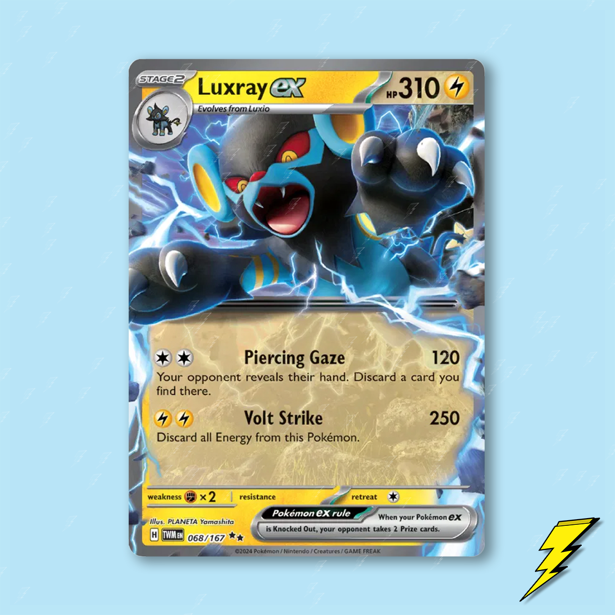 Luxray ex - 68/167
