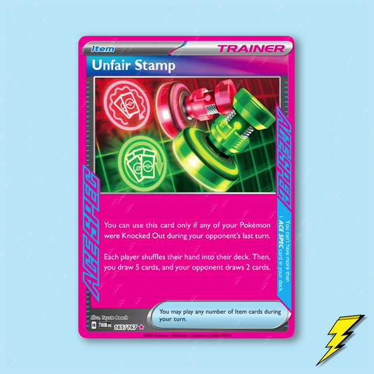 Unfair Stamp - 165/167