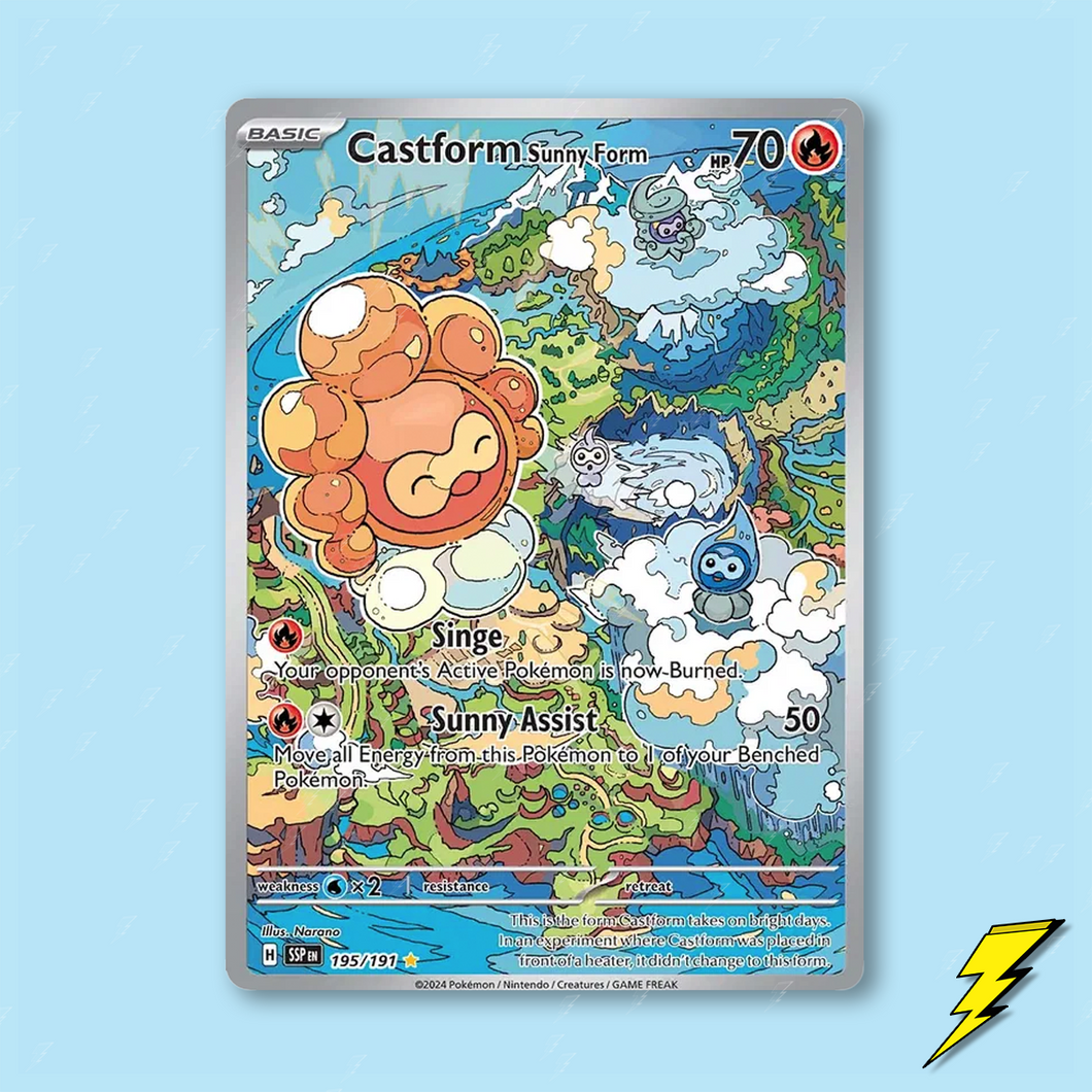 Castform Sunny Form - 195/191