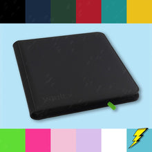 Load image into Gallery viewer, VaultX - 12-Pocket Exo-Tec Zip Binder for Trading Cards
