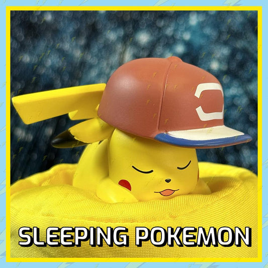 Sleeping Pokemon Figures