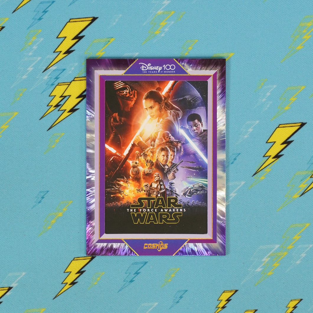 Star Wars The Force Awakens - 259/288 - CDQ-HB-79 - Disney 100 - Cosmos - Poster Card