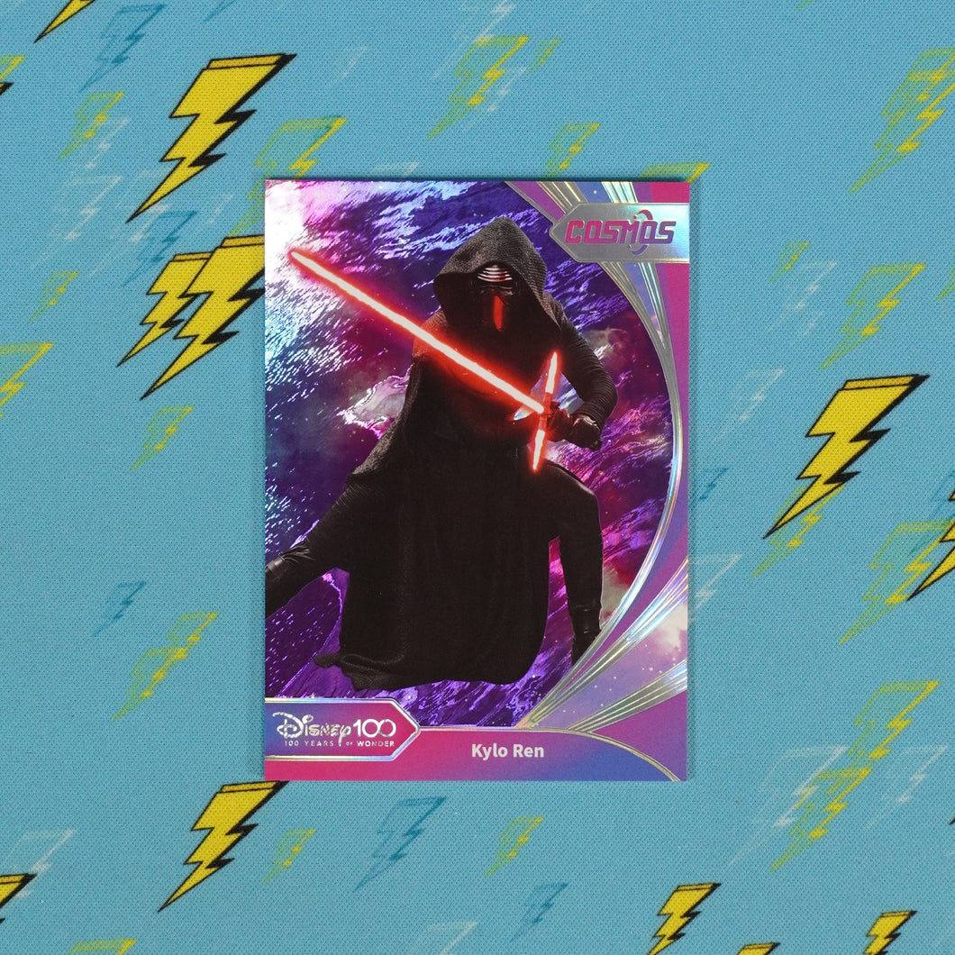 Kylo Ren - 072/188 - CDQ-CM-64 - Disney 100 - Cosmos - Cosmos Card