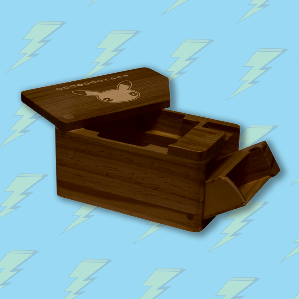 Celebrations 25th Anniversary Wooden Deck Box