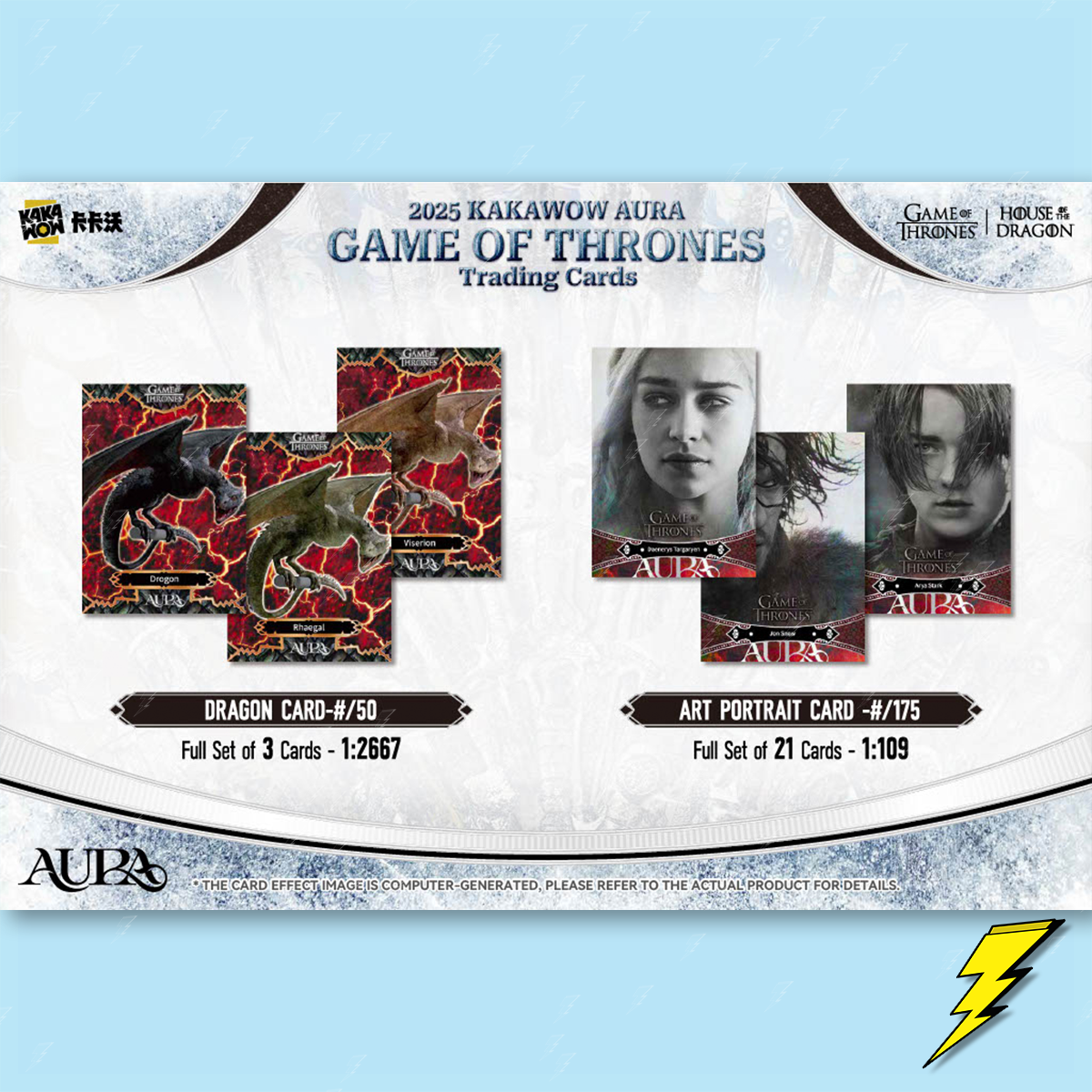 Game of Thrones Aura 2025 Booster Pack - Kakawow