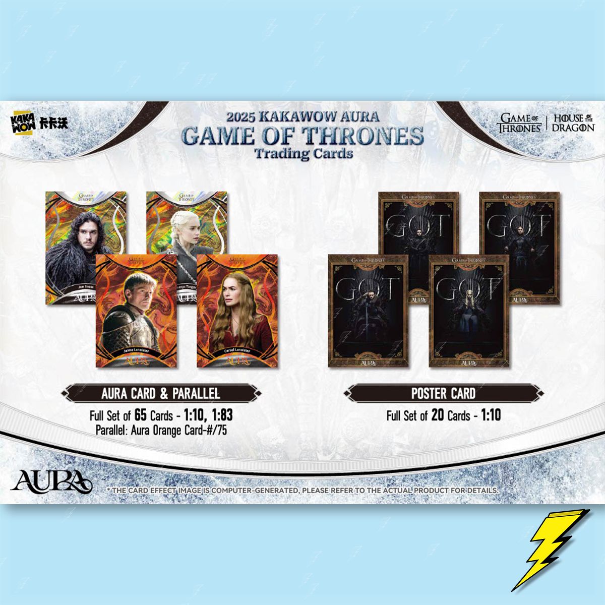Game of Thrones Aura 2025 Booster Pack - Kakawow Game of Thrones Aura 2025 Booster Pack - Kakawow
