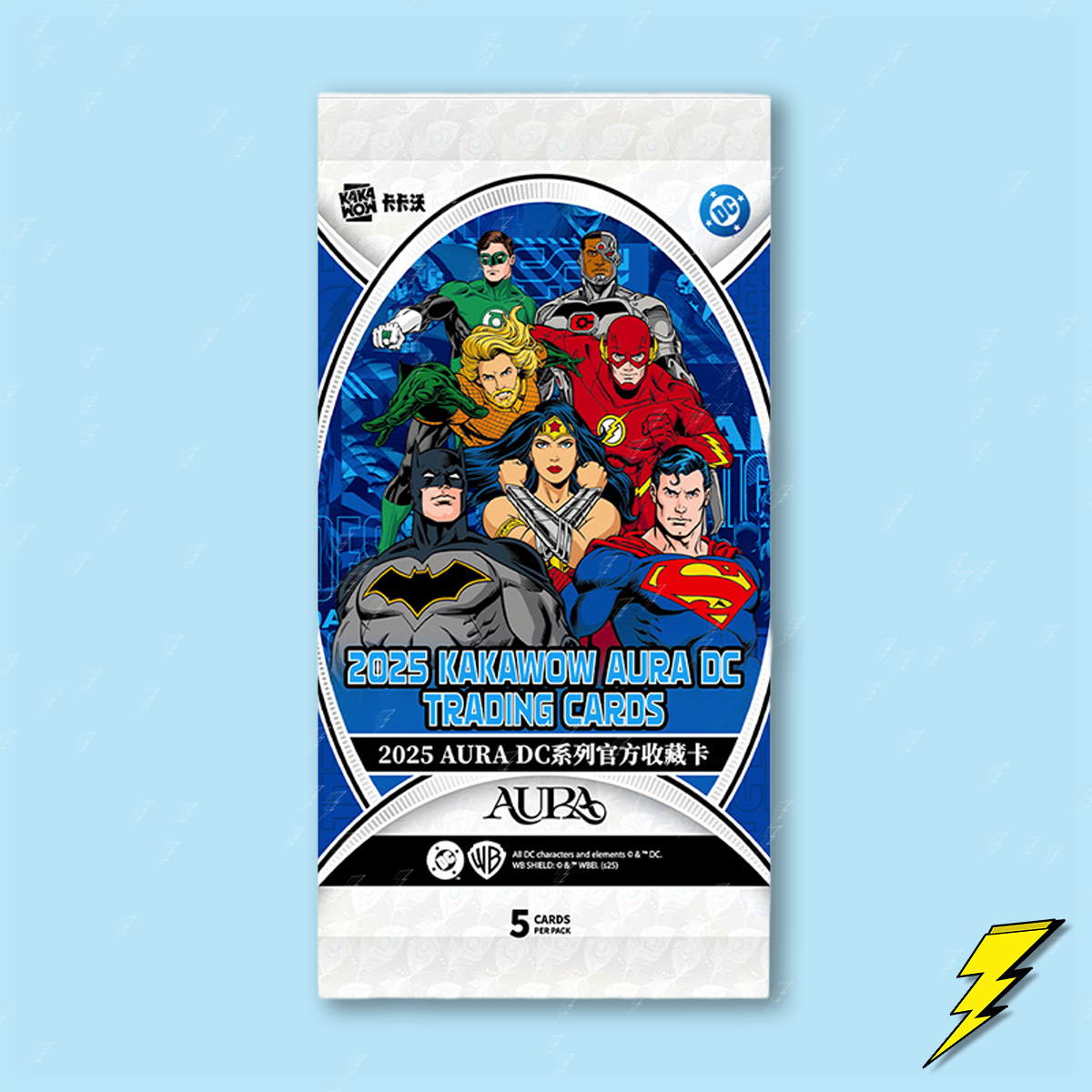 DC Aura Booster Pack - Kakawow Trading Cards