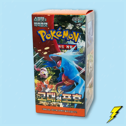 Korean Pokemon Booster Boxes Thunderbolt Cards Korean Pokemon Booster Boxes Thunderbolt Cards