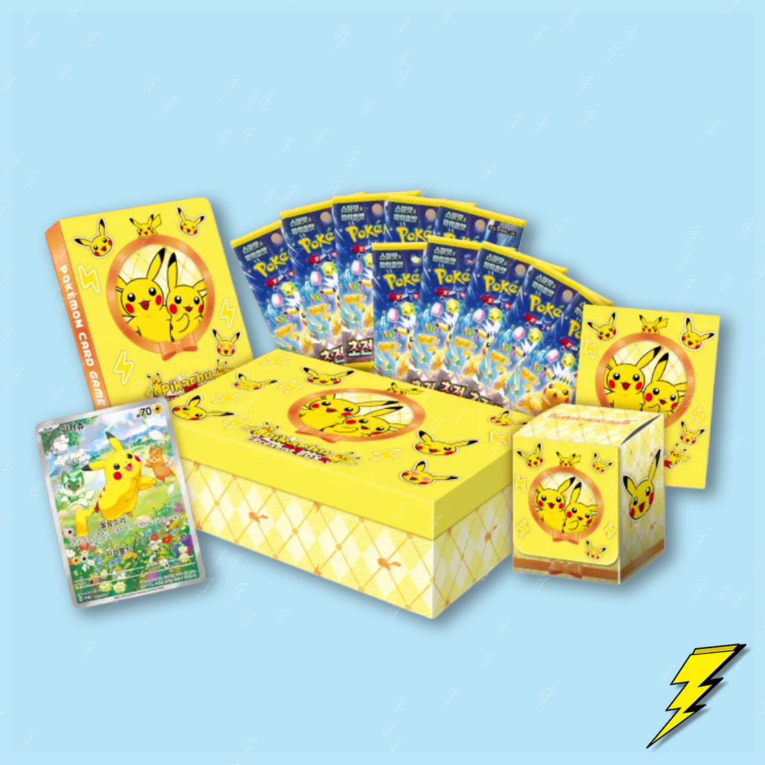 Pikachu Present Box (Korean) – Thunderbolt Cards
