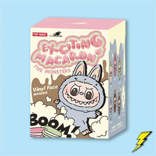 Exciting Macaron Labubu (POP MART) - Blind Box (1 per box)