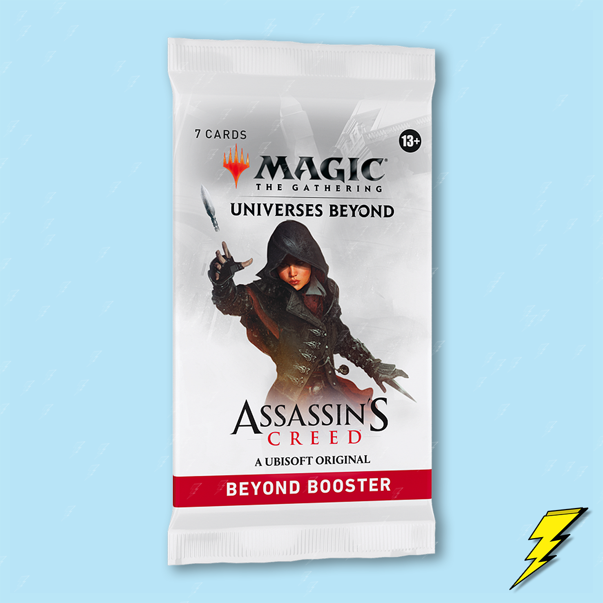 Assassins Creed Beyond Booster Pack - Magic The Gathering Thunderbolt Cards Assassins Creed Beyond Booster Pack - Magic The Gathering Thunderbolt Cards