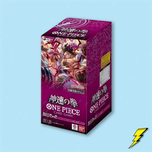 A Fist of Divine Speed (OP-11) - Japanese - One Piece Booster Box