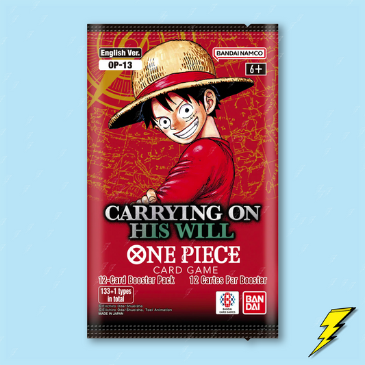 Carrying On His Will (OP-13) - One Piece Booster Pack