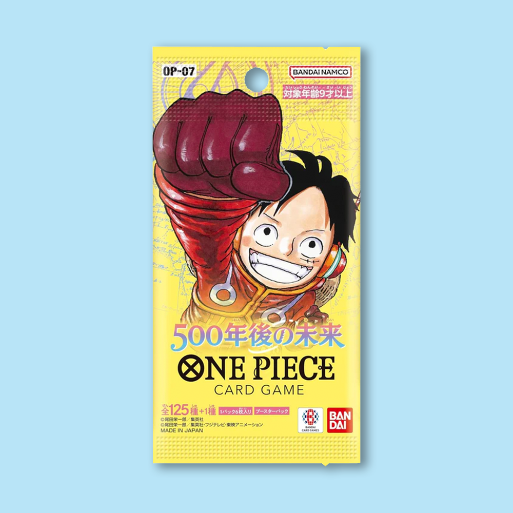 500 Years In The Future (OP-07) - Japanese - One Piece Booster Pack