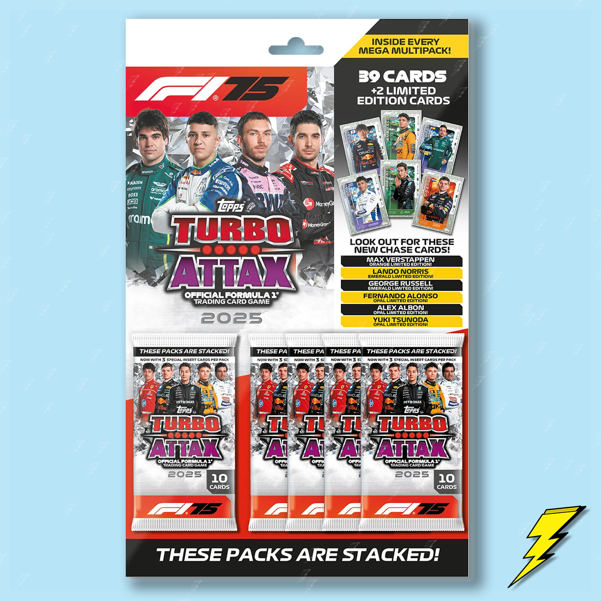 F1 Turbo Attax 2025 - Multipack